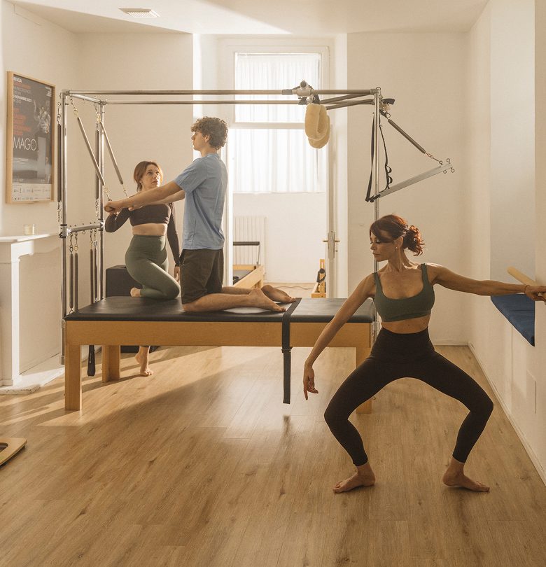 centro spring pilates corsi con cadillac brescia